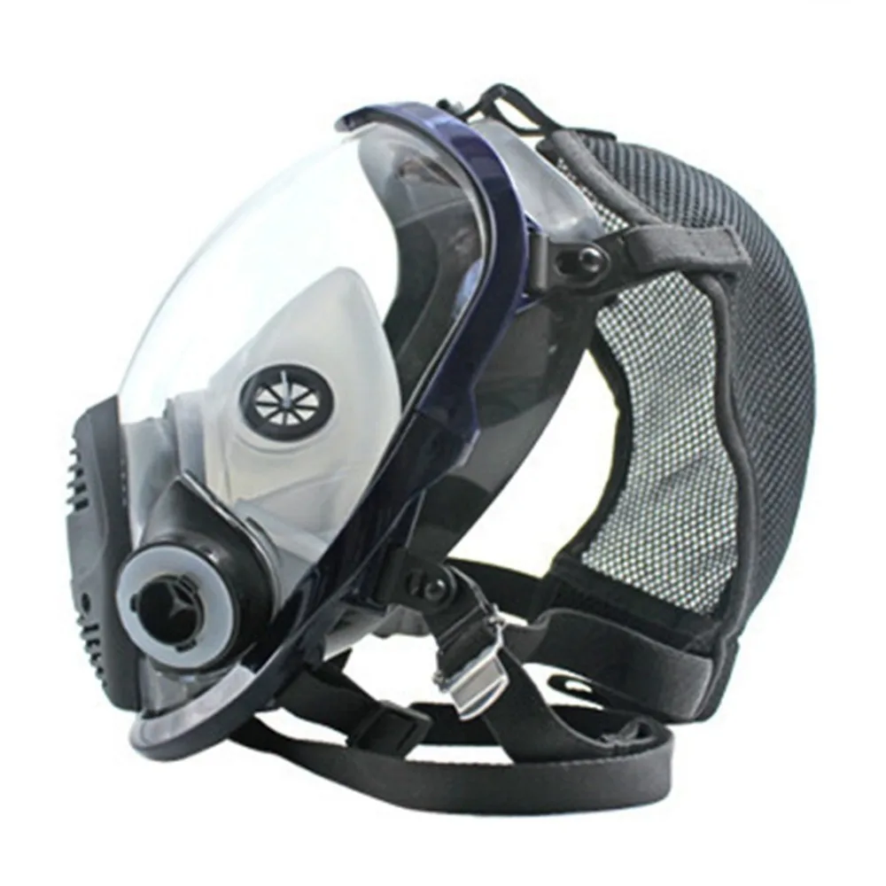 Анти-пыль анти-аммиачный газ защитная маска полный респиратор противогаз с фильтром для промышленности распыления живописи