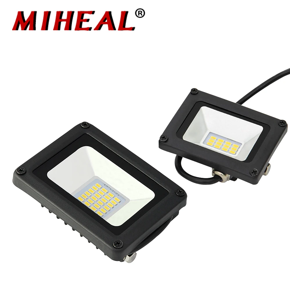 

220V 230V 240V LED Floodlight 10W 20W 30W 50W 100W Waterproof IP65 Floodlight Garden Spotlight Outdoor Wall Lamp Spotlight