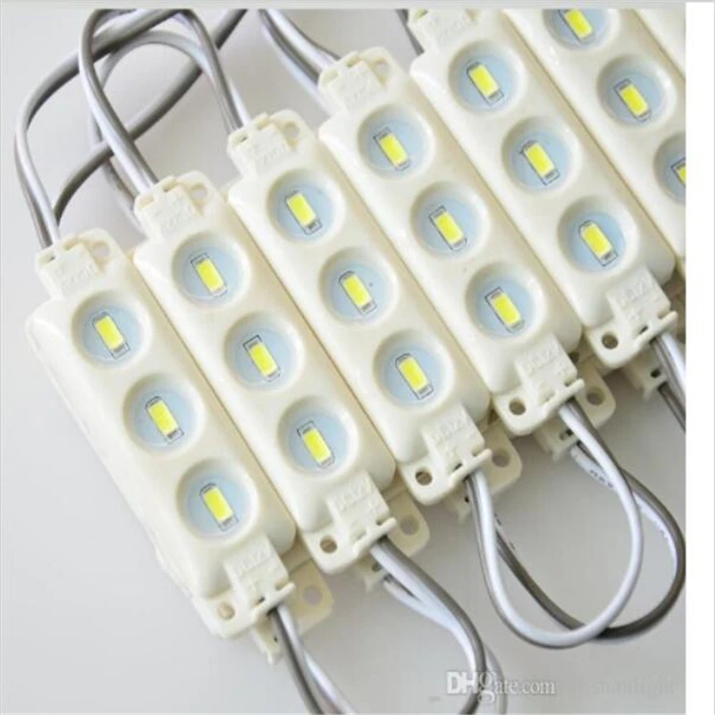 500PCS 5630 3 LED Module 12V Waterproof advertisement Design LED Modules Lighting 500PCS 5630 3 LED Module 12V Waterproof advertisement Design LED Modules Lighting