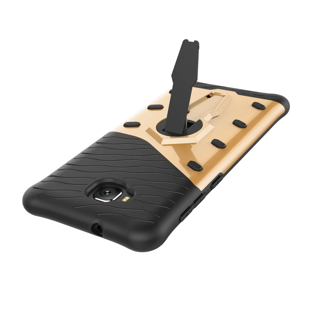 

mobile cell phone Sniper Hybrid Robot Armor ShockProof 360 Kickstand Back Soft Case Cover For ASUS zenfone 4 selfie zd553KL