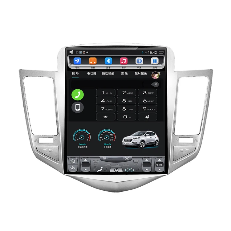 2009 2015 Cruze Lacetti 10 4 дюймов вертикальный сенсорный экран Android автомобильный GPS