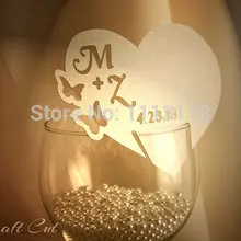 Индивидуальная, для бокала свадебные открытки карточки с именем гостя, персонализированные эскортная карточка персонализированные настольные cardpc001