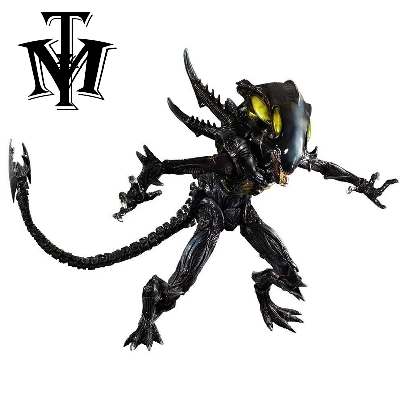 

Anime Games Movie Aliens vs Predator Variant speelgoed Action Figure Playarts figurine Toys Model Play arts Kai dolls juguetes