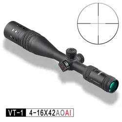 DISCOVERY VT-1 PRO 4-16X42AOAI тактический прицел для наружного охотничьего прицела оптический прицел с индикатором угла