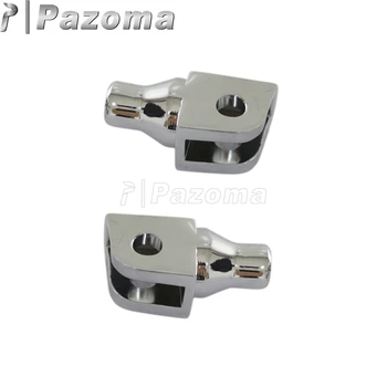 

Pazoma Front Foot Peg Adapters Motorbike Foot Rests for Suzuki Boulevard M50 M90 M109R Volusia 800