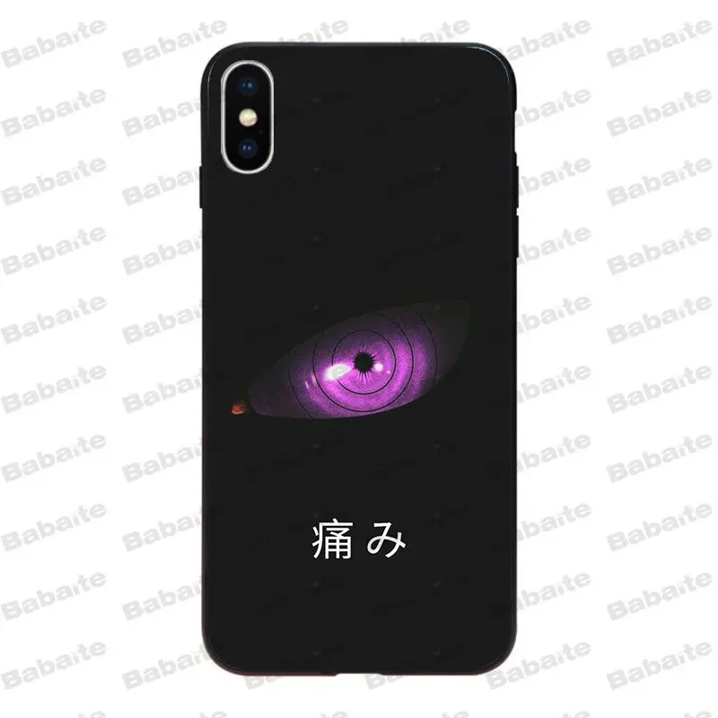 Babaite Naruto pain черный ТПУ мягкий резиновый чехол для телефона для iPhone 8 7 6 6S Plus X XS XR XSMax 5 5S SE 5C Coque11 11pro 11promax - Цвет: A3