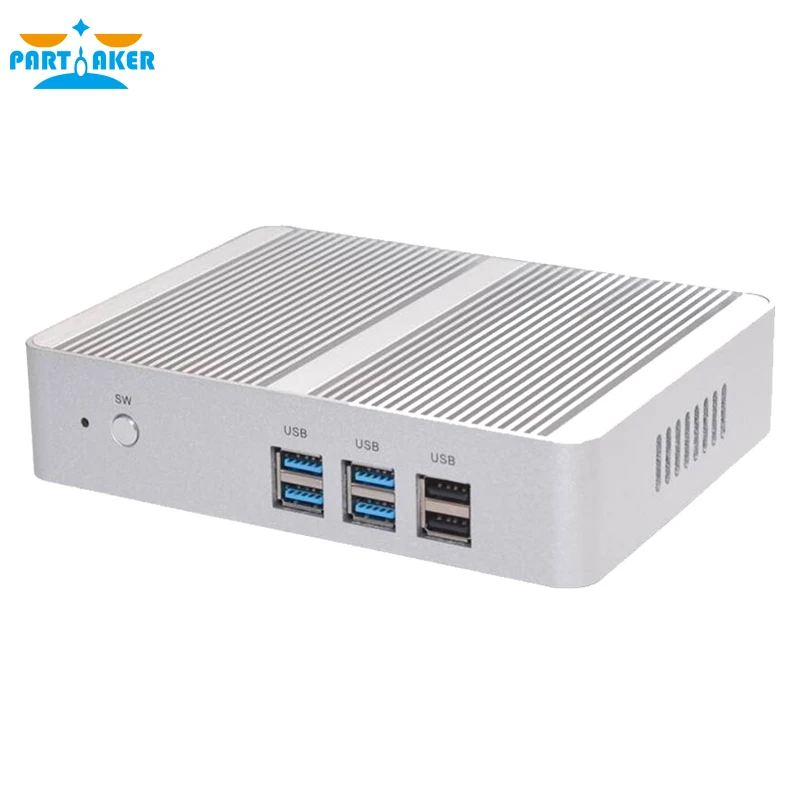 Большой продавать! VGA HDMI Mini PC с Gigabit Lan Intel J3160 N3160 N3150 процессор компьютер для обучения причастником B4