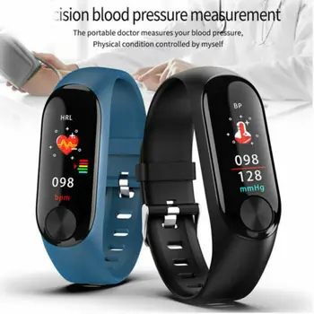 

Smart Band Watch Bracelet Wristband Fitness Tracker Blood Pressure HeartRate