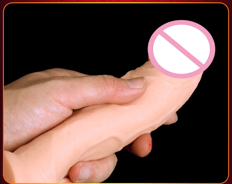 JIUAI Penis Extender Super Soft Silicone Realistic Cock sleeve Reusable Condoms Sex Toys For Men On The Dick Scrotum Bondage  (11)