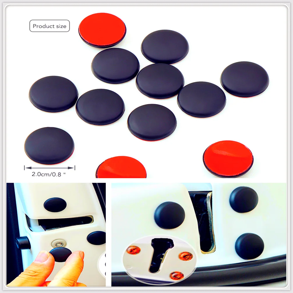 

Car Door Lock Screw Protector Cover Anti-Rust Cap Trim Stickers for Skoda Opel DAF RAM Trucks Paccar Ford Otosan Chrysler
