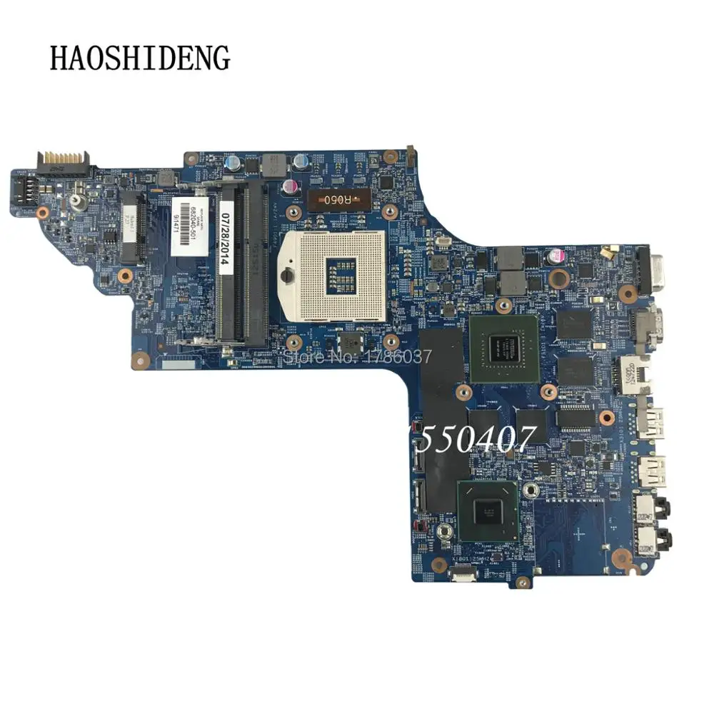 HAOSHIDENG 682040-501 for HP Pavilion DV7 DV7-7000 DV7T motherboard HM77 650M/2G.All functions fully Tested ! HAOSHIDENG 682040-501 for HP Pavilion DV7 DV7-7000 DV7T motherboard HM77 650M/2G.All functions fully Tested !