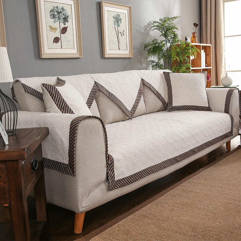 pics Stylish Sofa Covers Online stylish simplicity white cotton sectional sofa cover four seasons universal couch covers for sofas backrest towel pillowcase