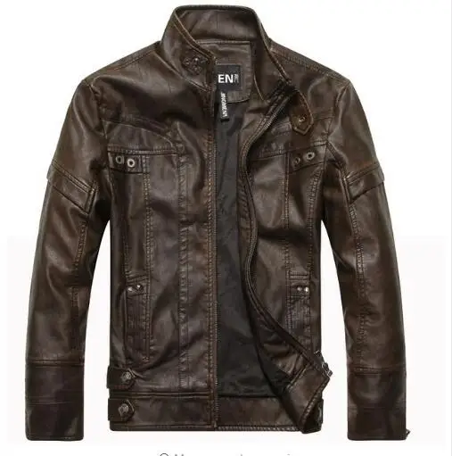 

2019 New arrive brand motorcycle leather jackets jaqueta de couro masculina,mens leather jackets,men coats