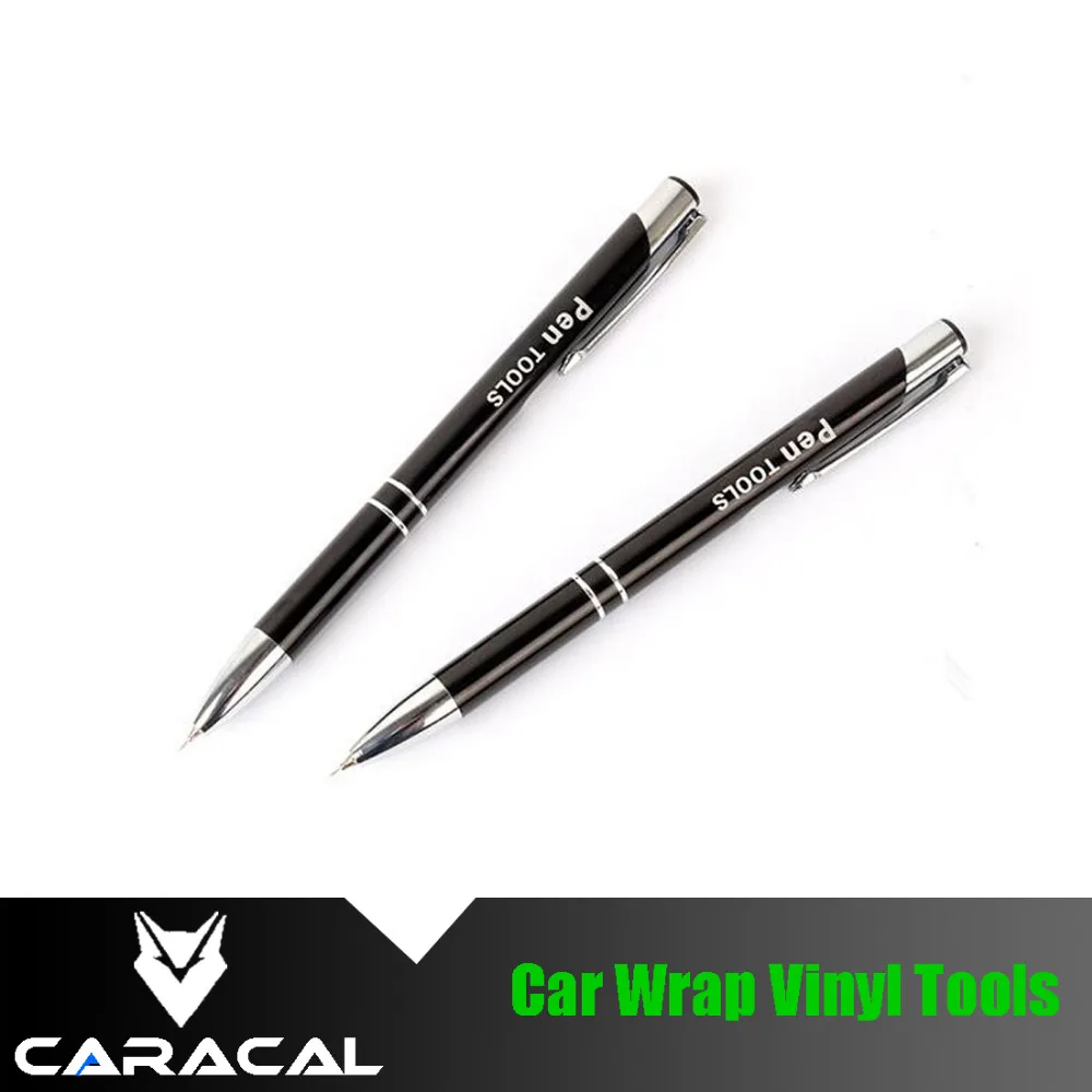 2PCS Vinyl Wrap Film Stickers Bubble Remove Pen Tools Glass Air Release