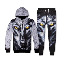 3D Wolf Hoodies Sweatshirts Men Sets Unisex Tracksuits Jumpers Sweatpants 2PCS Hooded Sweatshirts Pullovers+Jogger Pants Drop 3D Wolf Hoodies Sweatshirts Men Sets Unisex Tracksuits Jumpers Sweatpants 2PCS Hooded Sweatshirts Pullovers+Jogger Pants Drop
