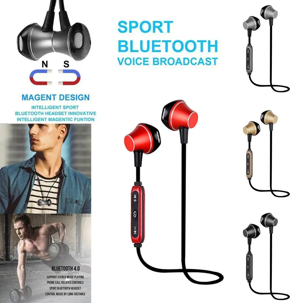 Универсальные беспроводные Bluetooth стерео наушники вкладыши повседневные 32 110dB3%
