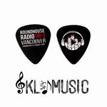 Отличный 0,96 мм гитарный выбор с передней и черной печатью логотипа, индивидуальная гитара аксессуары