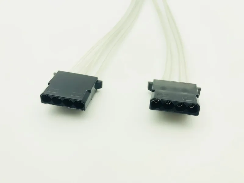 Кабель адаптер Molex с 4 контактным разъемом 2 портовым кабель переходник для