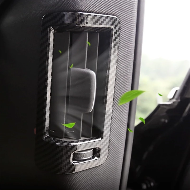

Air Conditioner Interior Excent Automobile Auto Modified Chromium Parts Protecter Sticker Strip Decoration 18 19 FOR Volvo V90