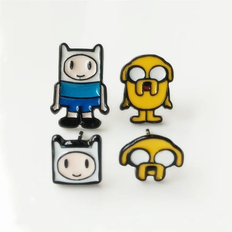 IVYYE Adventuress модная аниме Сережка с героями мультфильмов милые серьги-гвоздики с животными для женщин девочек детские ювелирные изделия на день рождения подарок