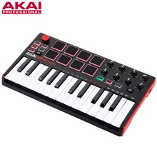 Акаи МПК мини MK2 25 Ключи MIDI контроллер клавиатуры дистанционного управления