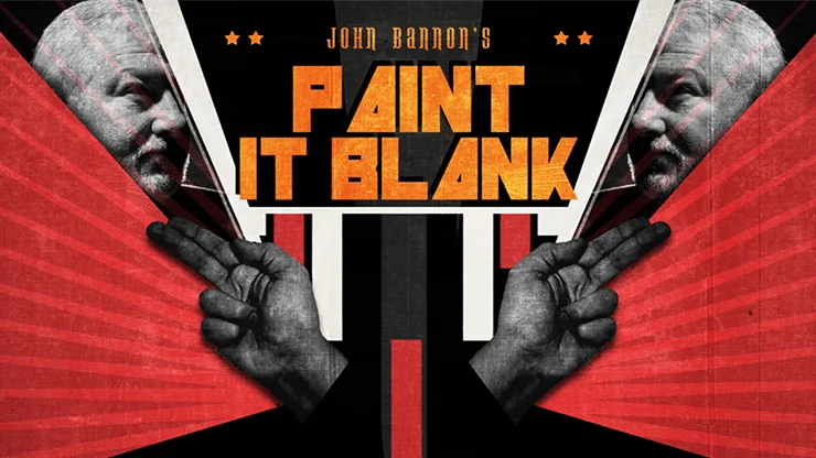 John Bannon's PAINT IT BLANK (Gimmicks and DVD)1