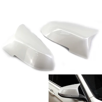 

Left Right Pearl White Side Rearview Mirror Cover Trim For BMW 3 Series F30 F32 13-2017 51167292745, 51167292746, 51162222543