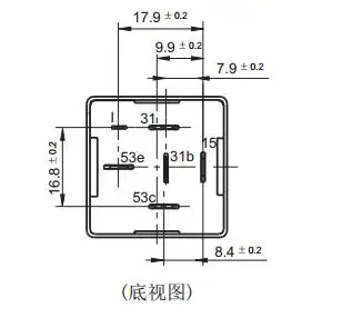 6Pin 12V реле стеклоочистителя прерывистое реле для Volkswagen автомобильное реле