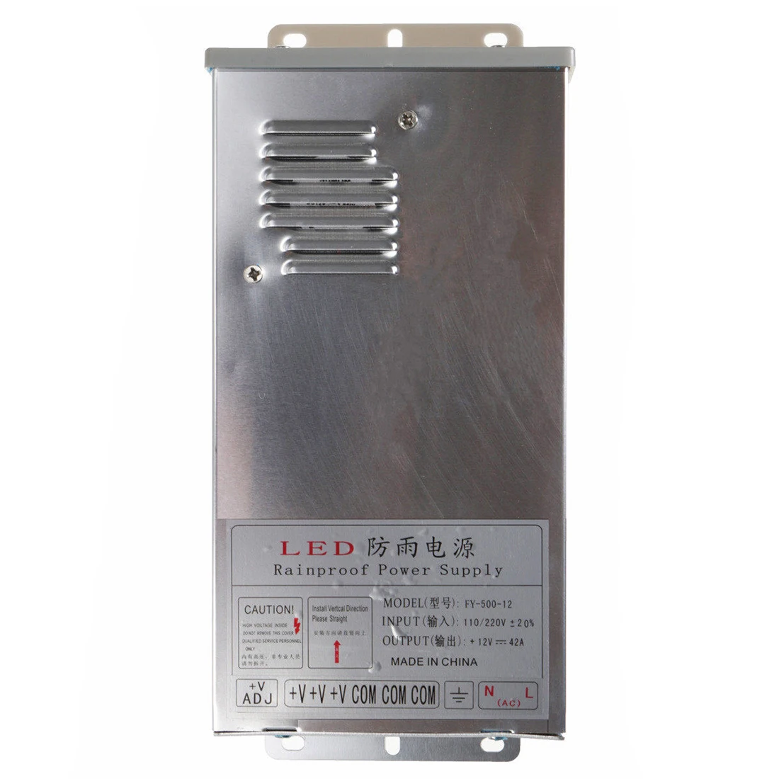 В/наружная коммутация Питание серебро FY 500 12 12V 42A 500W|silver|silver silver |