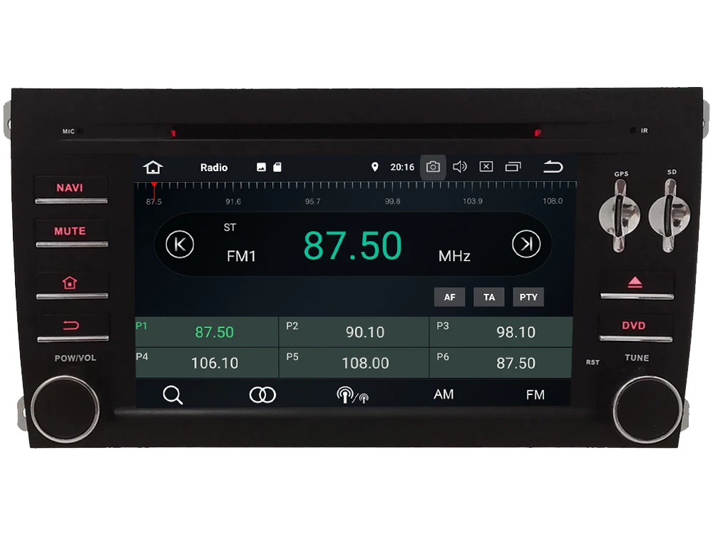Clearance KLYDE 7" 4G Octa Core Android 8.0 4GB RAM Car DVD Multimedia Player For Porsche Cayenne 2003 2004 2005 2006 2007 2008 2009 2010 2