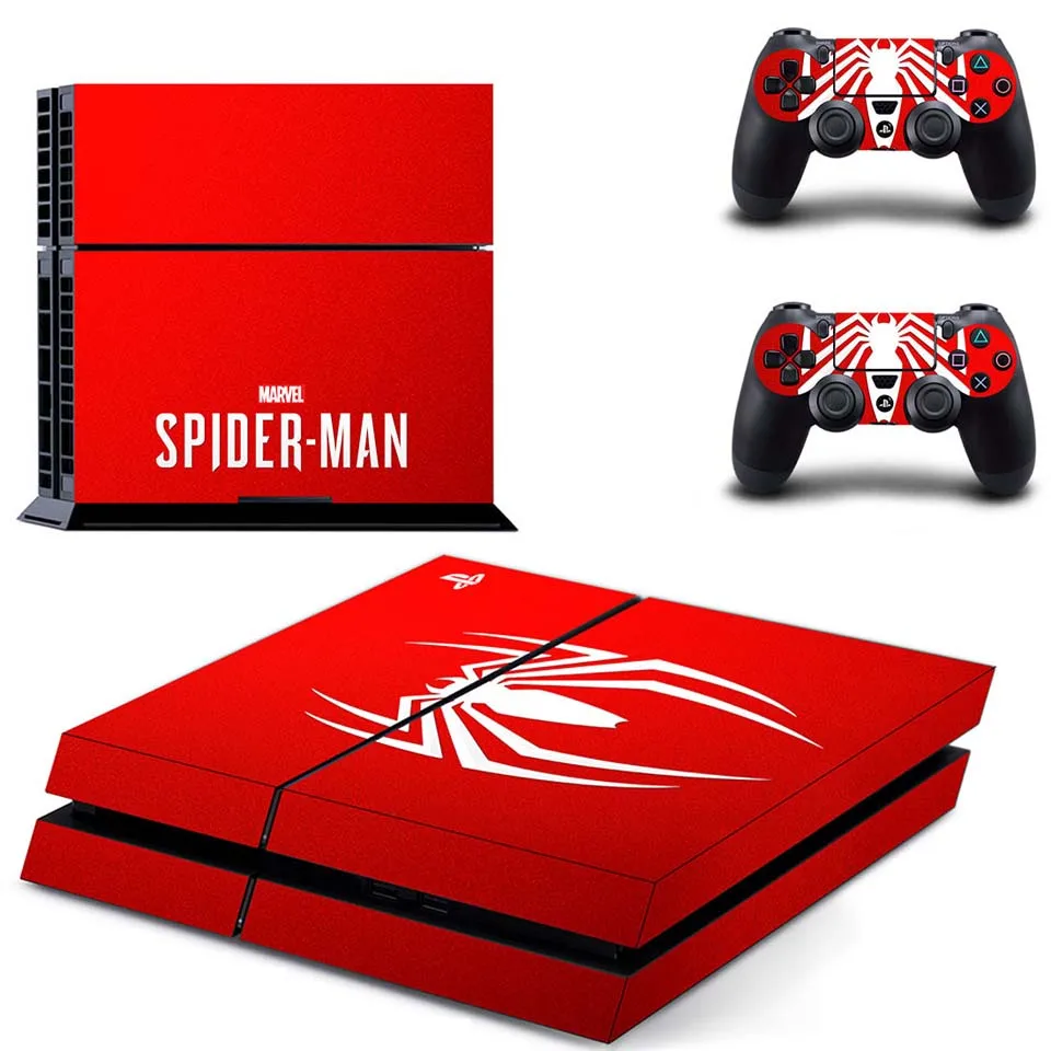 Spider Man Decal Skin SpiderMan PS4 Skin Sticker for Playstation 4
