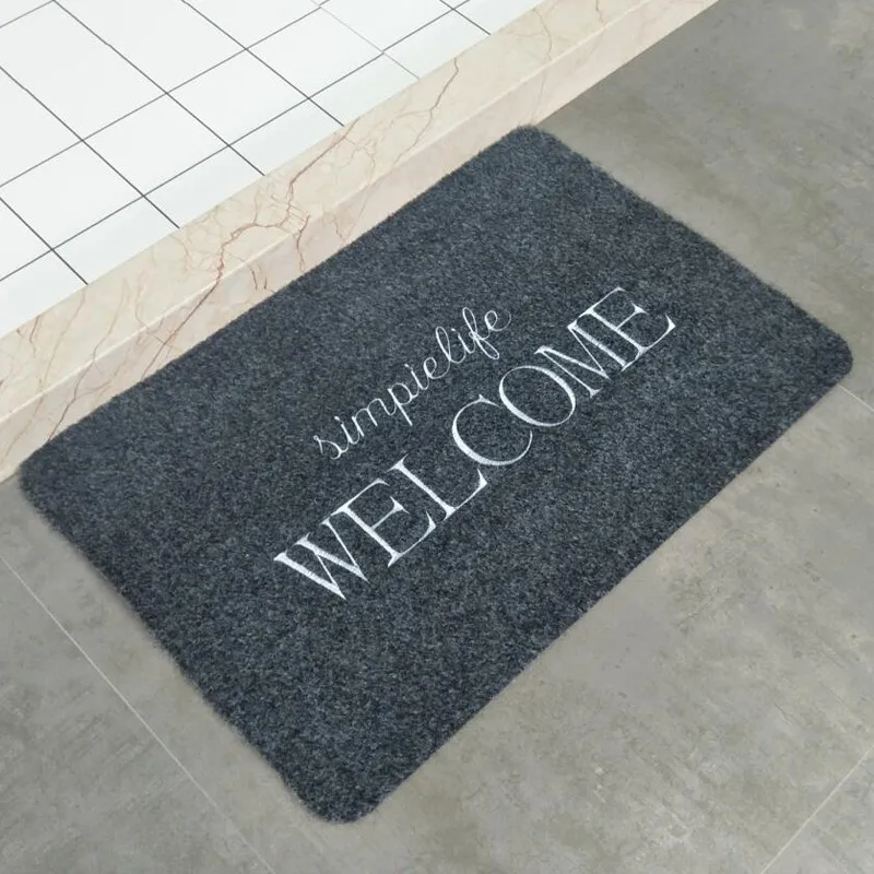 1Pcs 40*60cm Toilet Rugs Bathroom Carpets Wear Resistant Bath Mat Non Slip Long Bathroom Kitchen Floor Mat Set