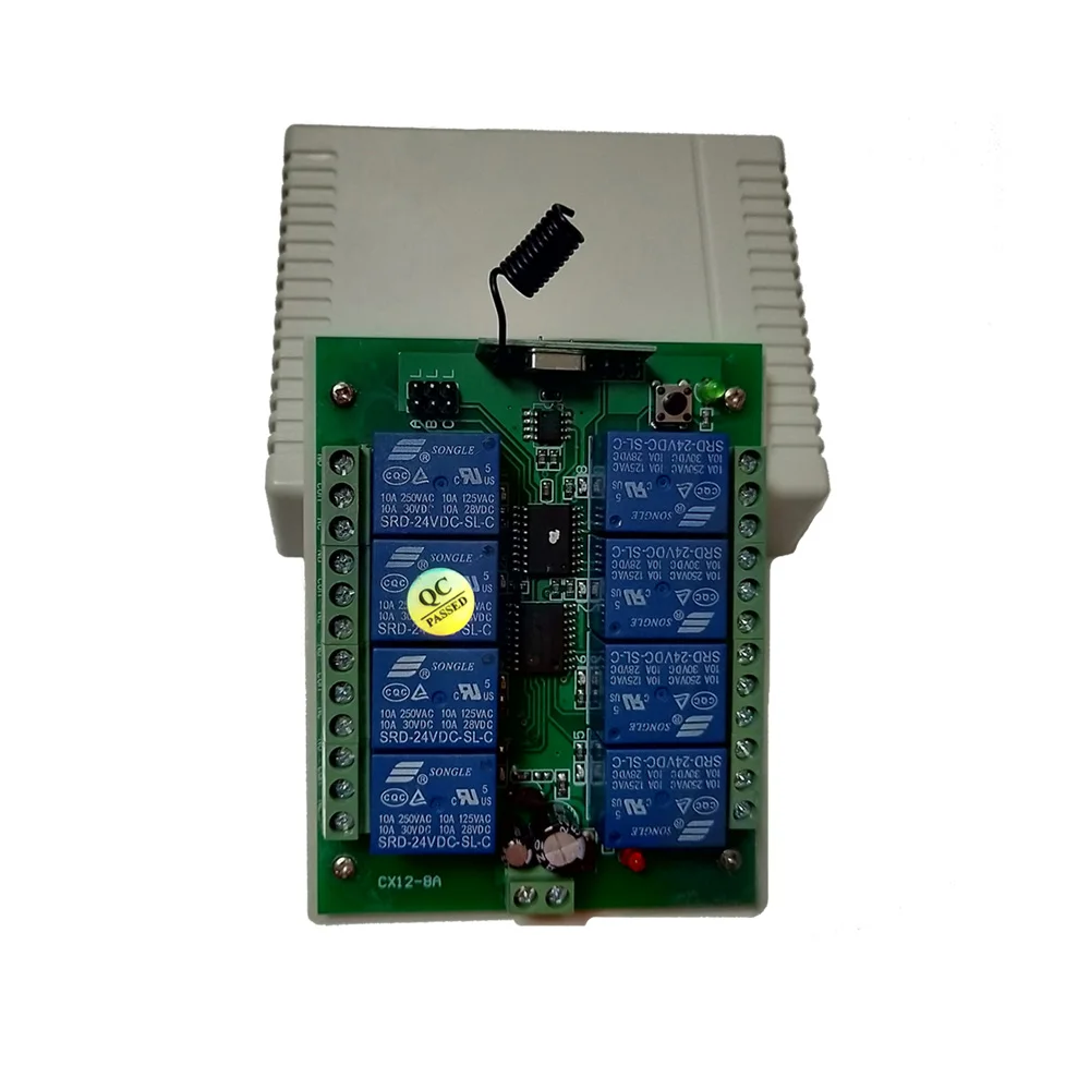 DC 12V 24V 8 CH 8CH RF светодиодный Т дистанционного управления светодиодной лампой
