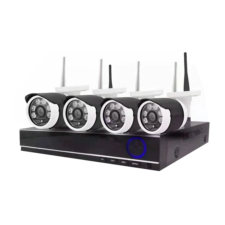 

CWH 4CH IP Camera CCTV System 960P HDMI NVR 4PCS 1.3 MP IR Outdoor Security Camera Surveillance Kit