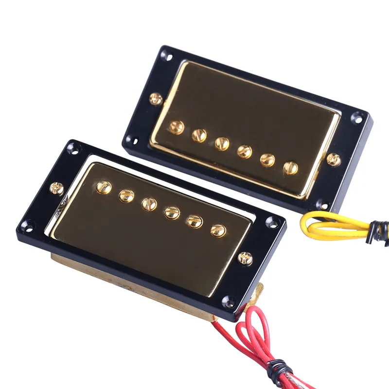 1 Set of Gold Original LP Electric Guitar Pickups Humbucker Double Coil