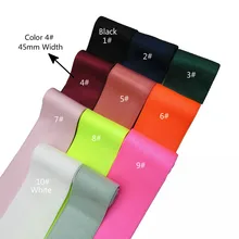 Новые " Красочные тянущиеся гладкие эластичные ленты тесьма 45 мм 50 мм ширина 4 метра DIY украшения на платье на сумку на юбку Пояс аксессуары для одежды