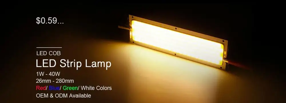 DIY COB LED Strip Lamp Chip on Board Lights Beads Bulb Red Green Blue Warm Cold White Ultra Bright2016-11-11 at 9.06.51 PM 4
