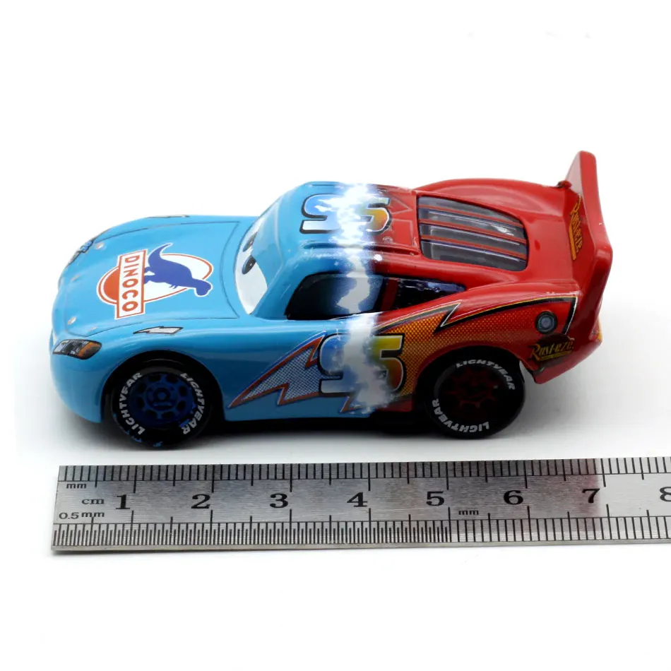 Disney Pixar Cars 3 Lightning McQueen Jackson Storm Dinoco Cruz Ramirez 1:55 литье под давлением металлические игрушки модель автомобиля подарок на день рождения для детей