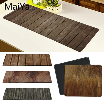 

Maiya Wood grain Rubber PC Computer Gaming mousepad Speed/Control Version Large Gaming Mouse Pad