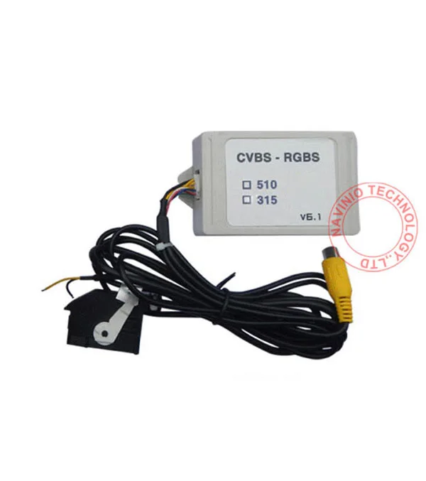 RGB RNS315 RNS 510 RCD 510 коробка к AV эмулятор CVBS преобразователь сигнала адаптер для VW Passat CC Tiguan golf jetta polo