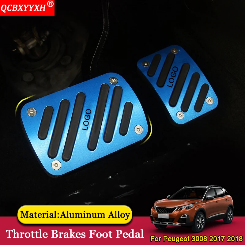 Buy QCBXYYXH Car Styling Car Throttle brake Pedal Brake Dead Pedal Cover