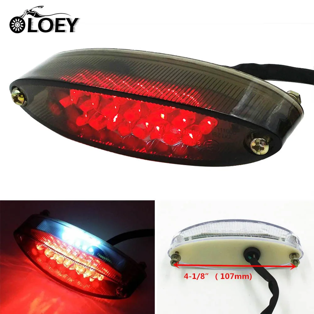 28 LED Motorcycle Signal Tail Light 12V Brake Stop Running Light for Motorbikes Dirt Bike Quads ATVs