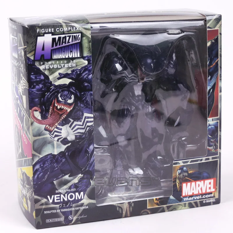 Тинейджеров Revoltech серии № 003 Venom ПВХ, движущаяся фигурка, Коллекционная модель, игрушка