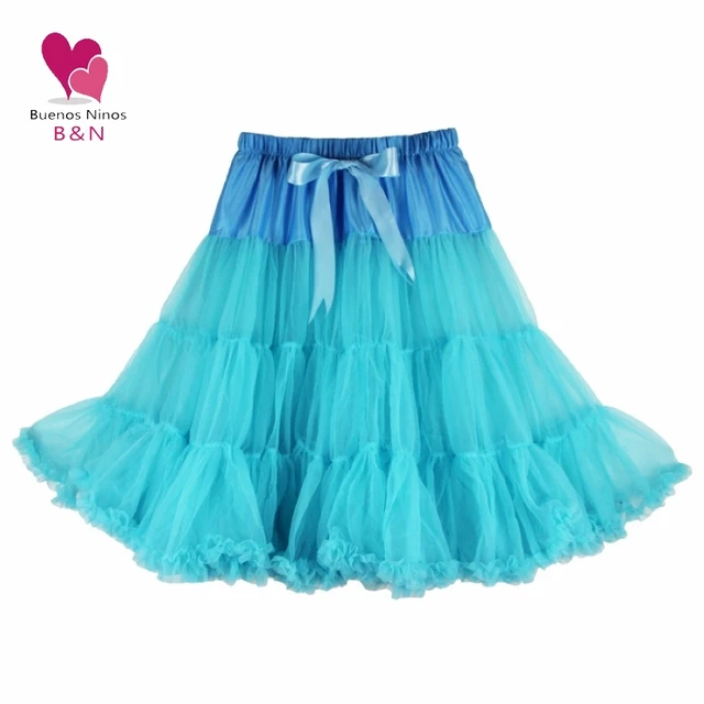 US $14.92 Summer Style Women Soft Fabric 65cm Long Sexy Chiffon Pettiskirt Single Skirts Womens petticoat