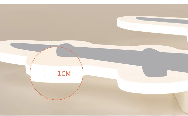 DIY acryli самолет светодиодный потолочный светильник современный ребенок Спальня/столовая потолочный светильник декоративный домашние освещения
