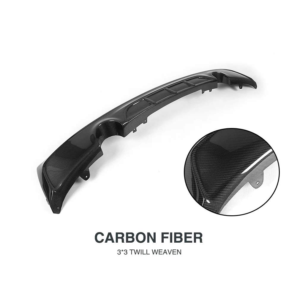 Задний спойлер из углеродного волокна для BMW 2 серии F22 M Sport Coupe- Выпускной диффузор