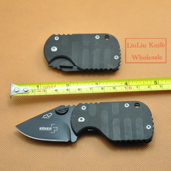 2pcs/lot Free shipping Boker QQ Black Pig Hunting Folding Pocket Mini knife 55HRC 420 Tactical Best Gift | Инструменты
