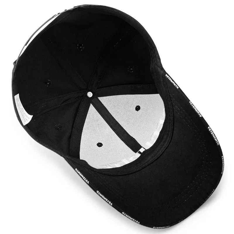 Модная бейсболка шапка-бейсболка для безопасности с буквами хлопок кекет Летняя женская Солнцезащитная шляпа мужская Кепка для любителей