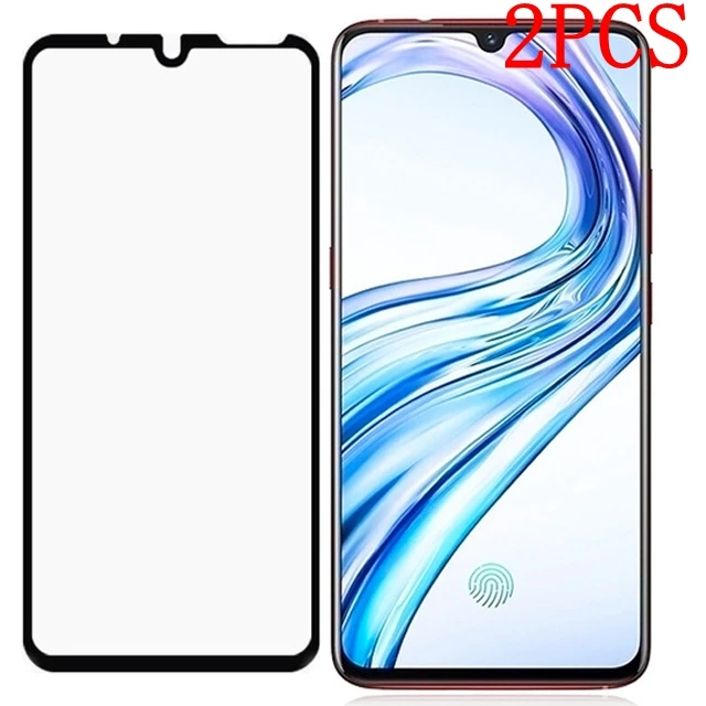 2 шт. закаленное стекло с полным покрытием для Vivo X23 защита экрана Защитная пленка