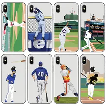 

FUNM'OB Baseball Players Miguel Cabrera Sport Star Soft Silicone Clear TPU Case Cover For iphone 7 6 6s 8 Plus 5 5s SE X Fundas